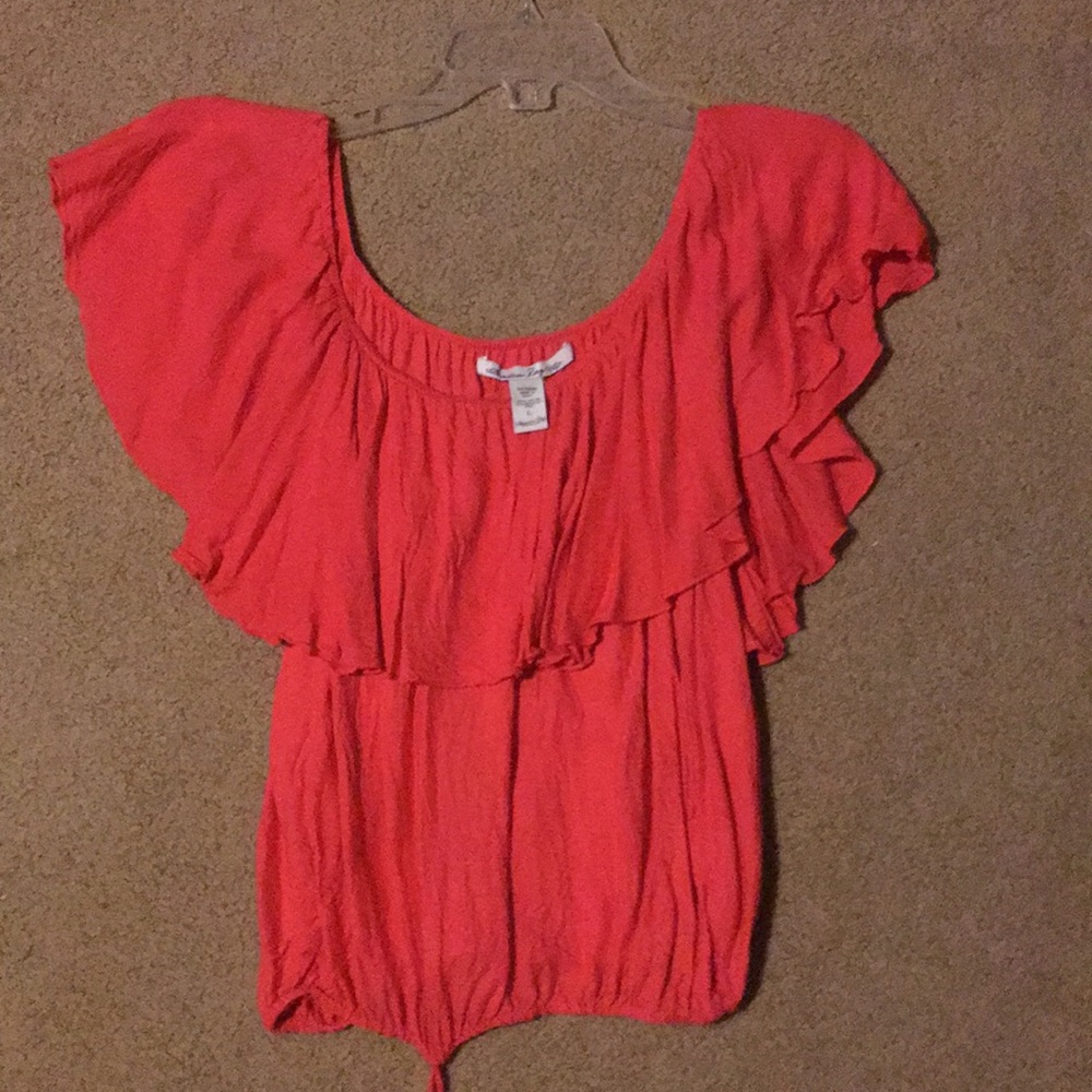Pink crop top